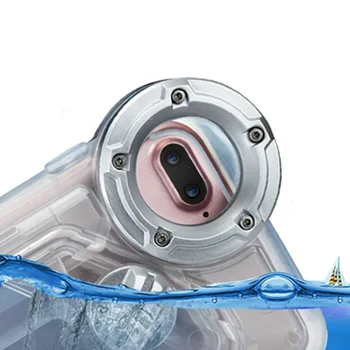 

HD Diving Camera Phone Waterproof Case High-touches Strong Seal Case Cover EM88