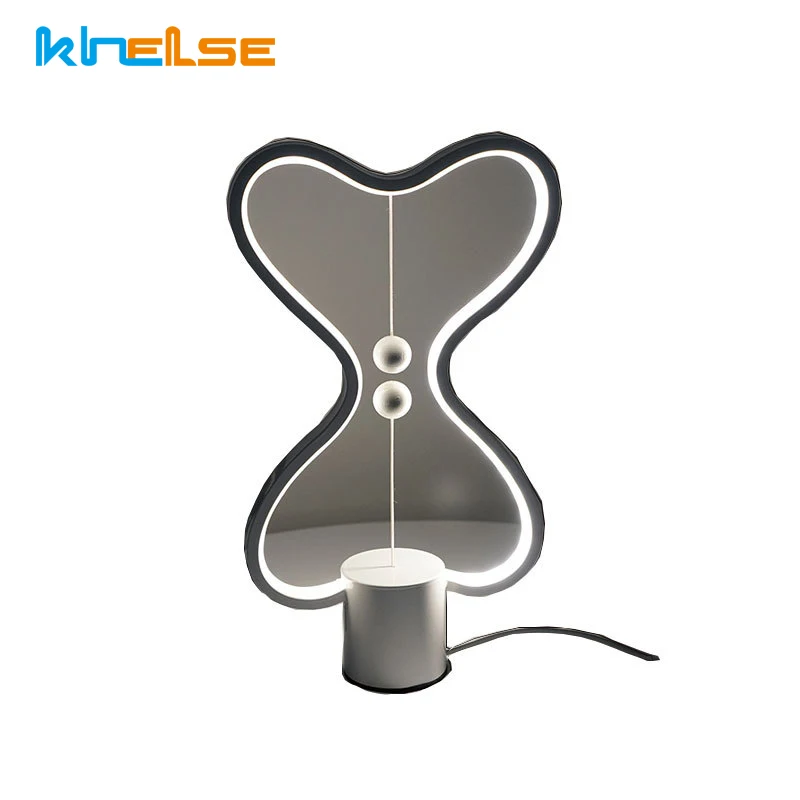 7 цветов сменный светодиодный прикроватный Настольный светильник USB баланс