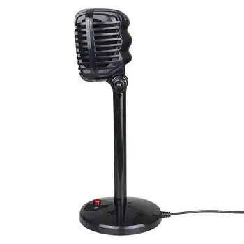 

USB Computer Microphone Omnidirectional Adjustable PC Laptop Microphone for Video Conference YouTube Live Streaming