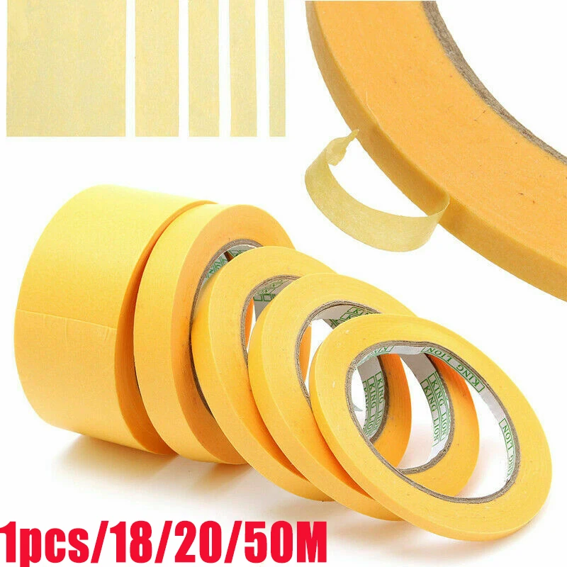 1piece/18/20/50 M Painting Masking Tape Diy Model Cover Roll Tapes Craft Tool 250mm Tape