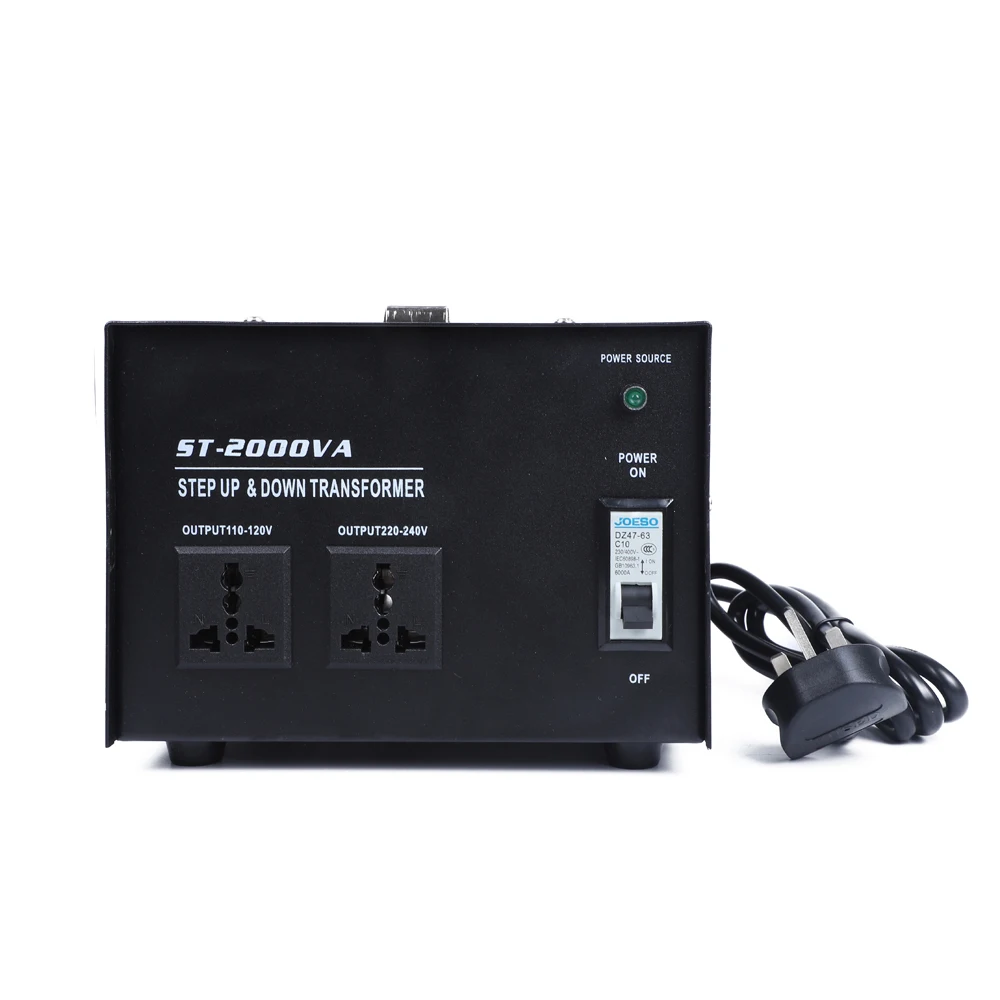 

Intelligent Efficient Step Up Down Power Transformer 2000W Home-use 100V-220V Household Electrical Appliance Voltage Converter