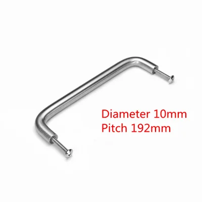 Diameter 10mm 304 лучшие ручки для выдвижных ящиков из нержавеющей стали "~ 24" дверца кухонного шкафа u-образная ручка ручки для выдвижных ящиков диаметр 10 мм мебельная фурнитура - Цвет: Diameter 10mm