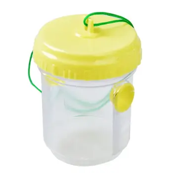 

Translucent Wasp Insect Trap Fly Bee Catcher Protection for Hanging Balcony E5BB