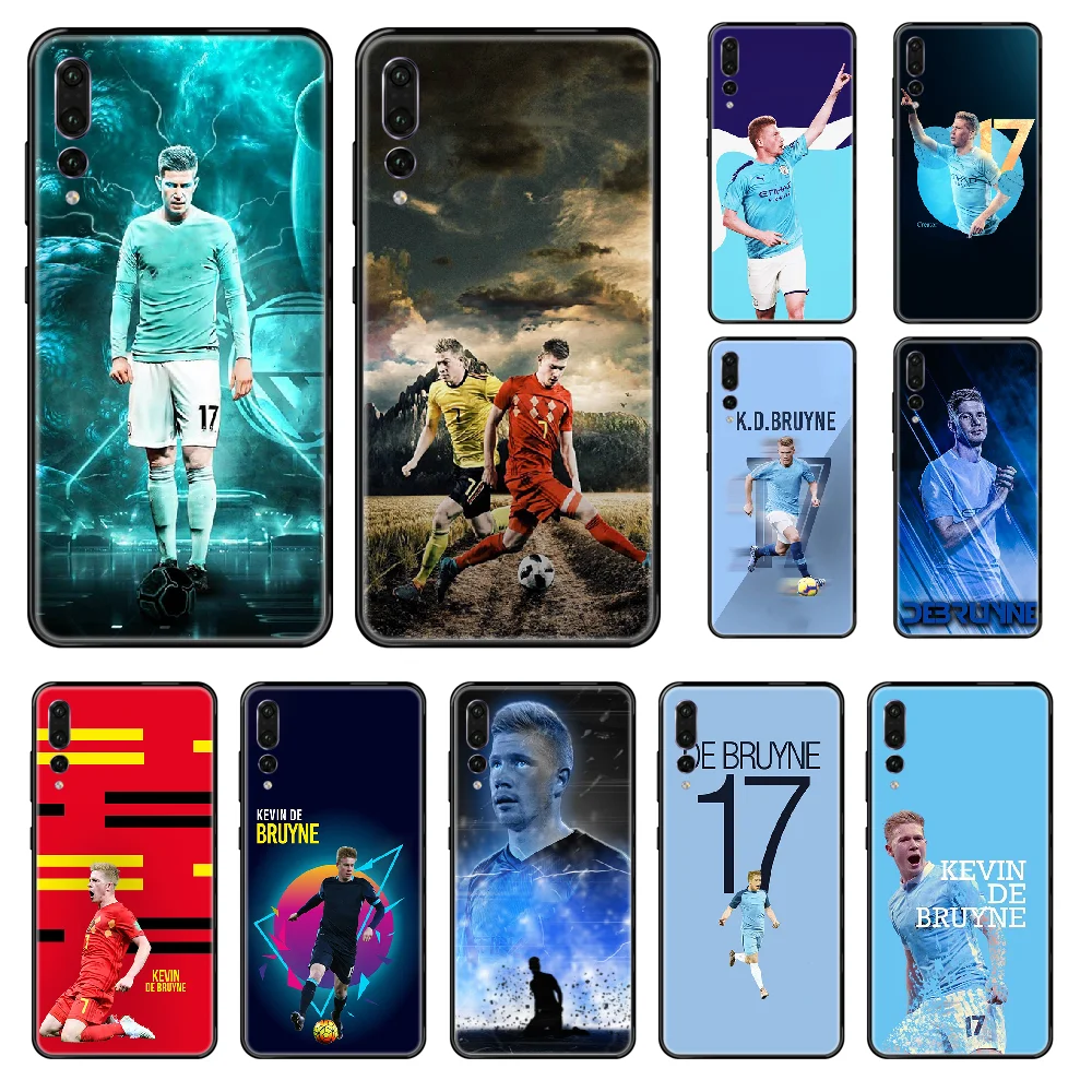 Чехол для телефона Kevin De Bruyne football soccer star Huawei P 8 10 20 30 Smart Plus 2019 Z Lite Pro 2017 черная