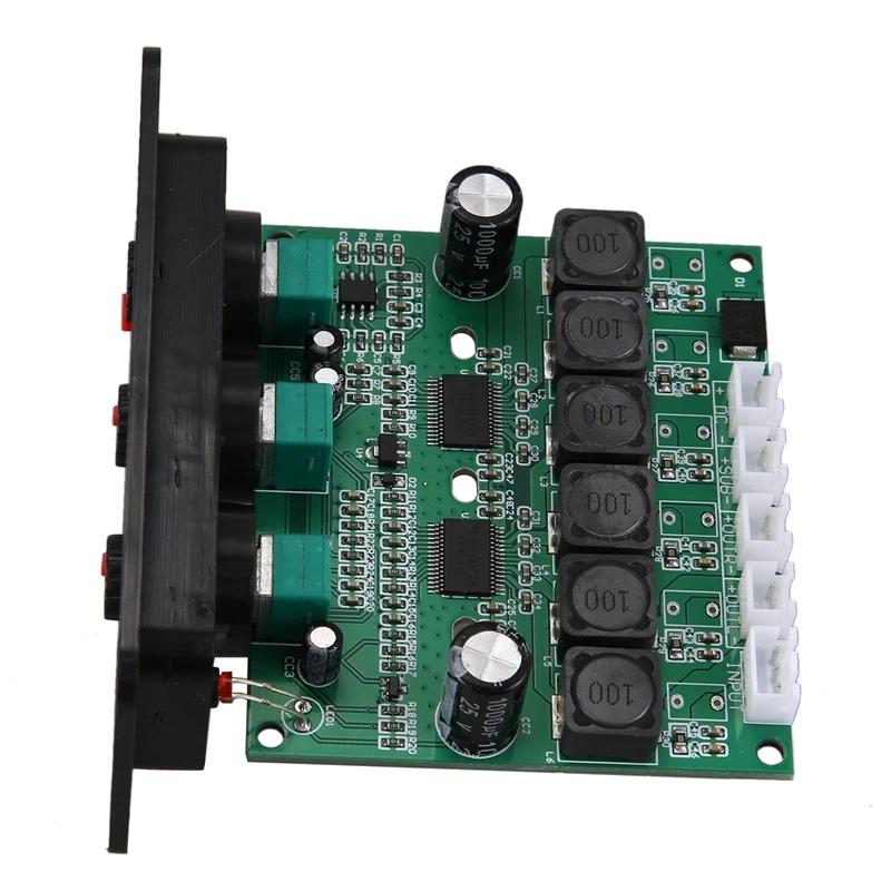 TPA3118DD2 Subwoofer Amplifier Board 30Wx2 60W HiFi High Power TPA3118D 2 1 Digital o Amplifiers with Panel