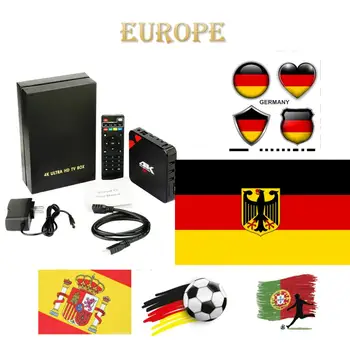 

EUROPE android device box 4g/8g hdmi wifi 6.0 realtek cpu support spain germany europe app français set top box