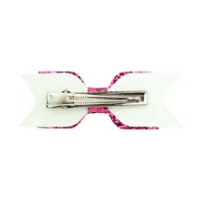 AliExpress, 12 цветов, популярные в Европе и Америке шпильки с блестками и бантом, головной убор с блестящей пудрой, блестящие детские аксессуары для волос