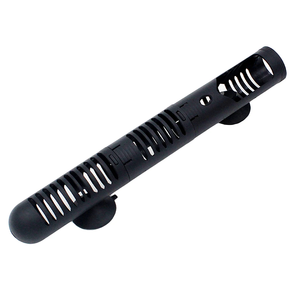 24cm/30.5cm/36.5cm/42.5cm Aquarium Fish Frog Turtle Tank Heater Guard Protector Cover + Suction Cup