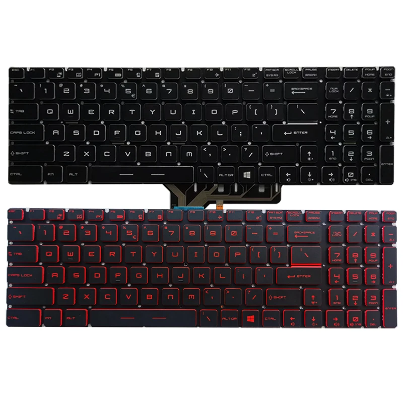 

Новая английская клавиатура с подсветкой для MSI GT62, GT72, GE62, GE72, GS60, GS70, GL62, GL72, GP62, GP72, CX62, GS63VR, GS73VR, GT72VR, GT83VR, GE62V
