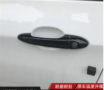 

ABS Carbon fiber Car Door Handle Cover Trim Sticker Accessories for Chevrolet CAVALIER ORLANDO 2016-2020 Car Styling