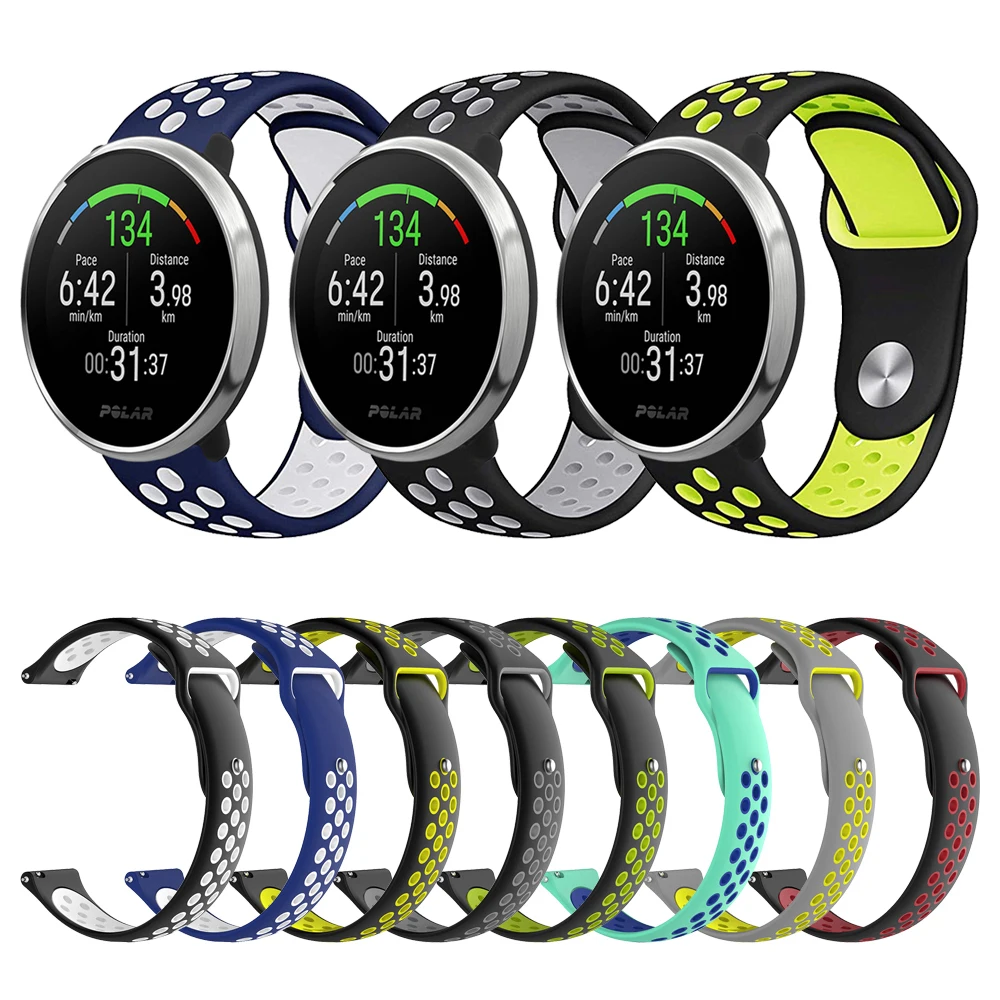 

Watch Accessories POLAR IGNITE Smartwatch Silicone Band Strap POLAR Vantage M For Replacement bracelet belt Bands Watchband