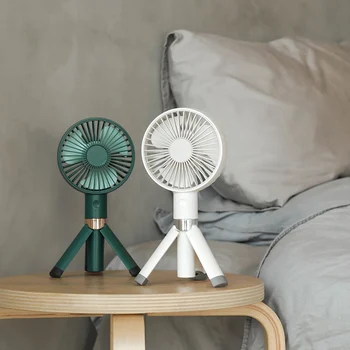 

3 In 1 Portable Tripod Desktop Fan USB Rechargeable Adjustable Ultra Silent Air Circulator Office Camping Summer Supplies Hot