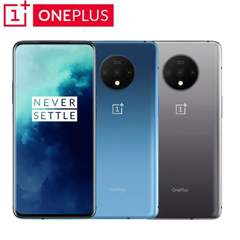 Смартфон OnePlus 7T с глобальной ПЗУ, 8 ГБ, 256 ГБ, Восьмиядерный процессор Snapdragon 855 Plus, 90 Гц, AMOLED экран, 48мп, тройная камера, NFC, мобильный телефон