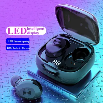 

TWS Wireless Earbuds 3D Stereo HIFI Mini Bluetooth Earphone 5.0 With Dual Mic Sports Waterproof Earphones Auto Pairing Headset