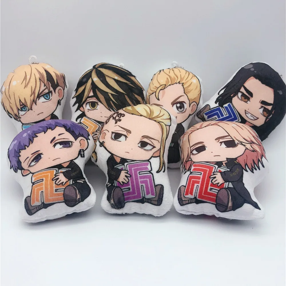 

Anime Tokyo Revengers Plush Doll Figure Toys Cosplay Cartoon Accessories Props Christmas Present