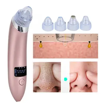

Electric LCD Pore Cleanser Remove Blackheads Acne Instrument Facial Cleaning Tool Pink l