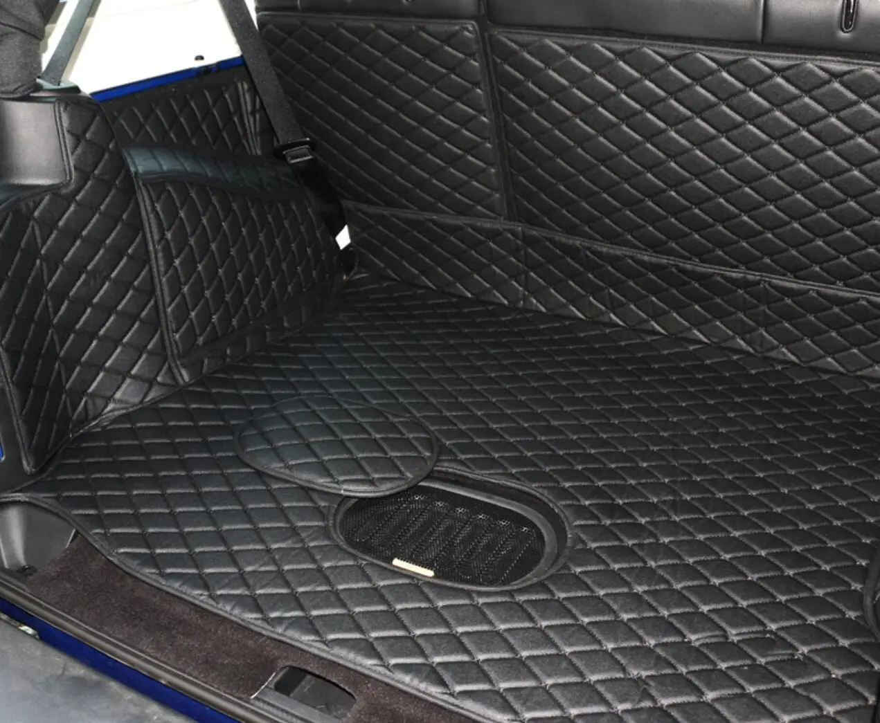 Волокна кожи багажник автомобиля коврик для jeep wrangler 2011 2012 2013 jk автомобильные аксессуары