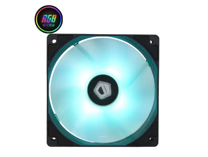 ID охлаждение трио 12 В 4pin RGB Синхронизация с материнскими платами Asus/MSI/Gigabyte