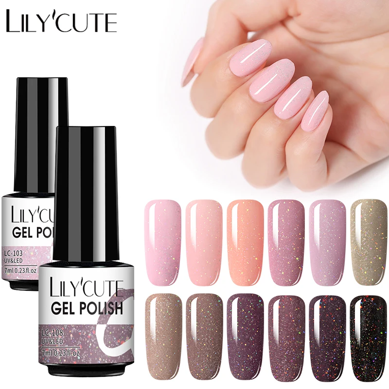 Гель лак для ногтей LILYCUTE 7 мл|Гель ногтей| |