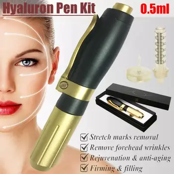 

0.5ml High Pressure Hyaluronic Acid Pen for wrinkle Removal face Lifting Lip Hyaluron Gun Atomizer Hyaluron Injection Pen
