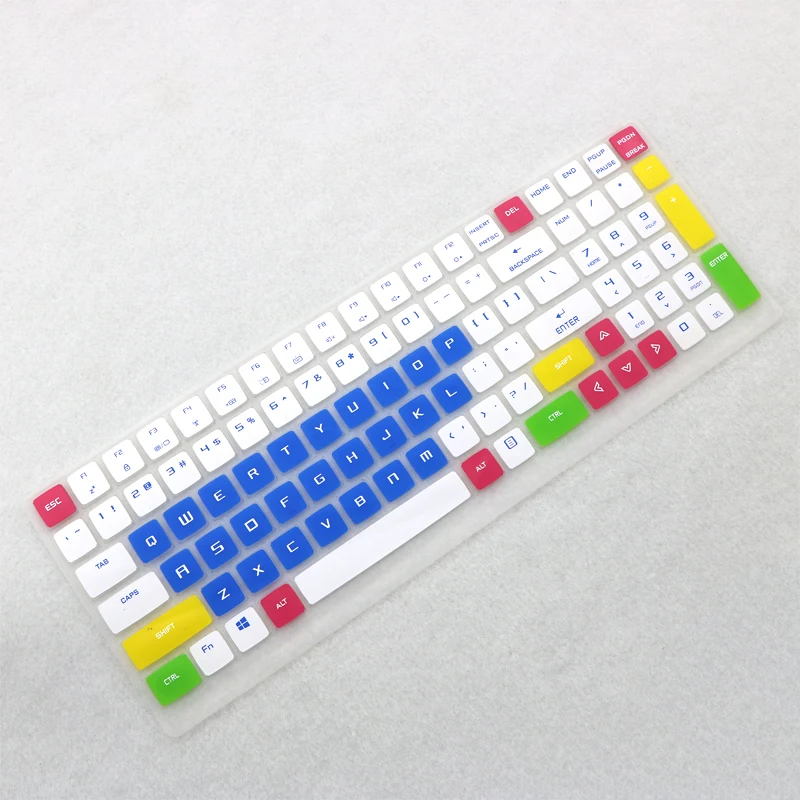 candyblue Для Machenike F117 B1 B2 B3 B6 BB3 серии F117-B1 F117-B2 117-FP7 F117-Fbe f117-BB3 Клавиатура ноутбука защитная накладка для телефона - Цвет: candyblue