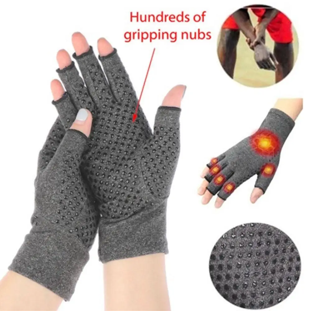 Перчатки для реабилитации при артрите спортивные перчатки без пальцев 3 размера |