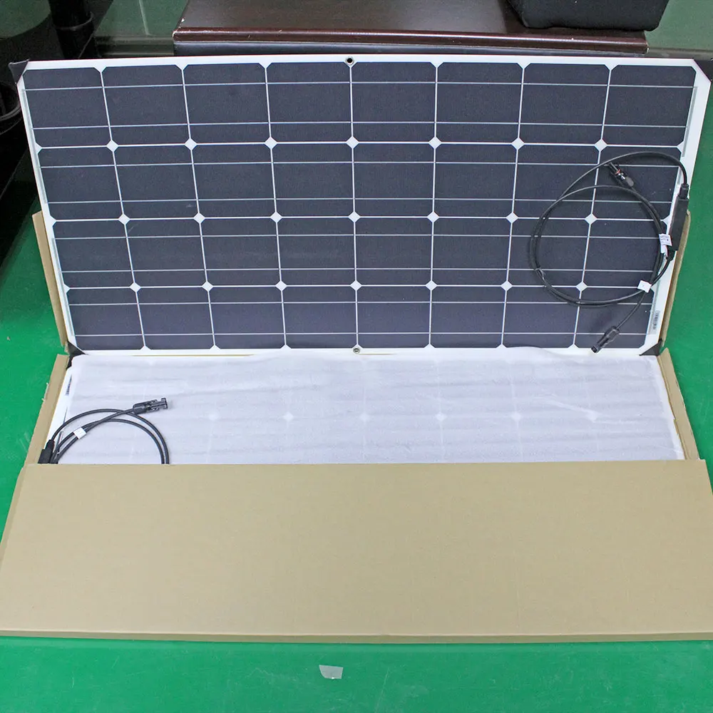 Carregador de Bateria Energia para Acampamento Pannel Painel Solar Etfe Sistema Kit Completo Caminhadas Ourdoor 400w 100 12v 18v - Image 5
