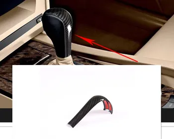

For BMW 5 Series E39 E60 E61 X3 E83 X5 E53 3 Series E46 1995-2007 Carbon Fiber Style ABS Car Center Gear Shift Head Cover Trim
