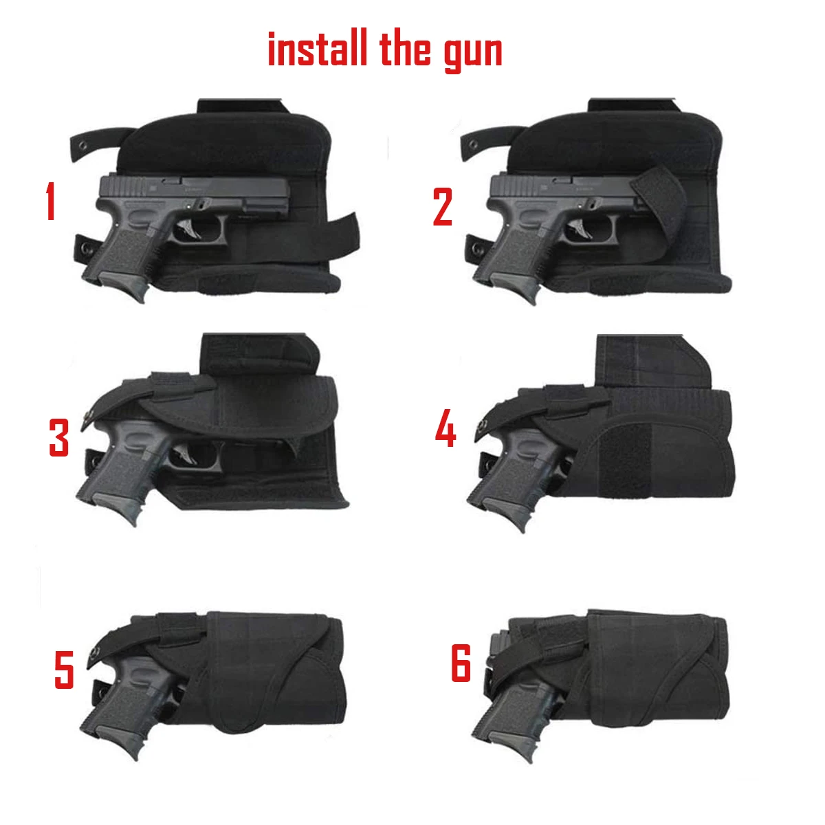 Тактический кобура для пистолета Glock револьвер пистолет Глок страйкбола чехол Arma