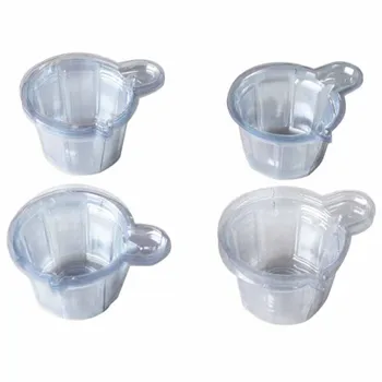 

100Pcs 40ML Plastic Disposable Cups Dispenser for DIY Epoxy Jewelry Making