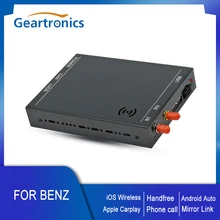 Wireless CarPlay Decoder Box Android Auto For Mercedes Benz A B C E GLA GLK GLS CLA ML Class 2010-2014 with NTG 4.5/4.7 System