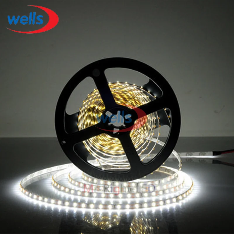 

5M Superbright 5mm High Bright 3014 SMD 120leds/M Cool White LED Strip 12V DC#NP