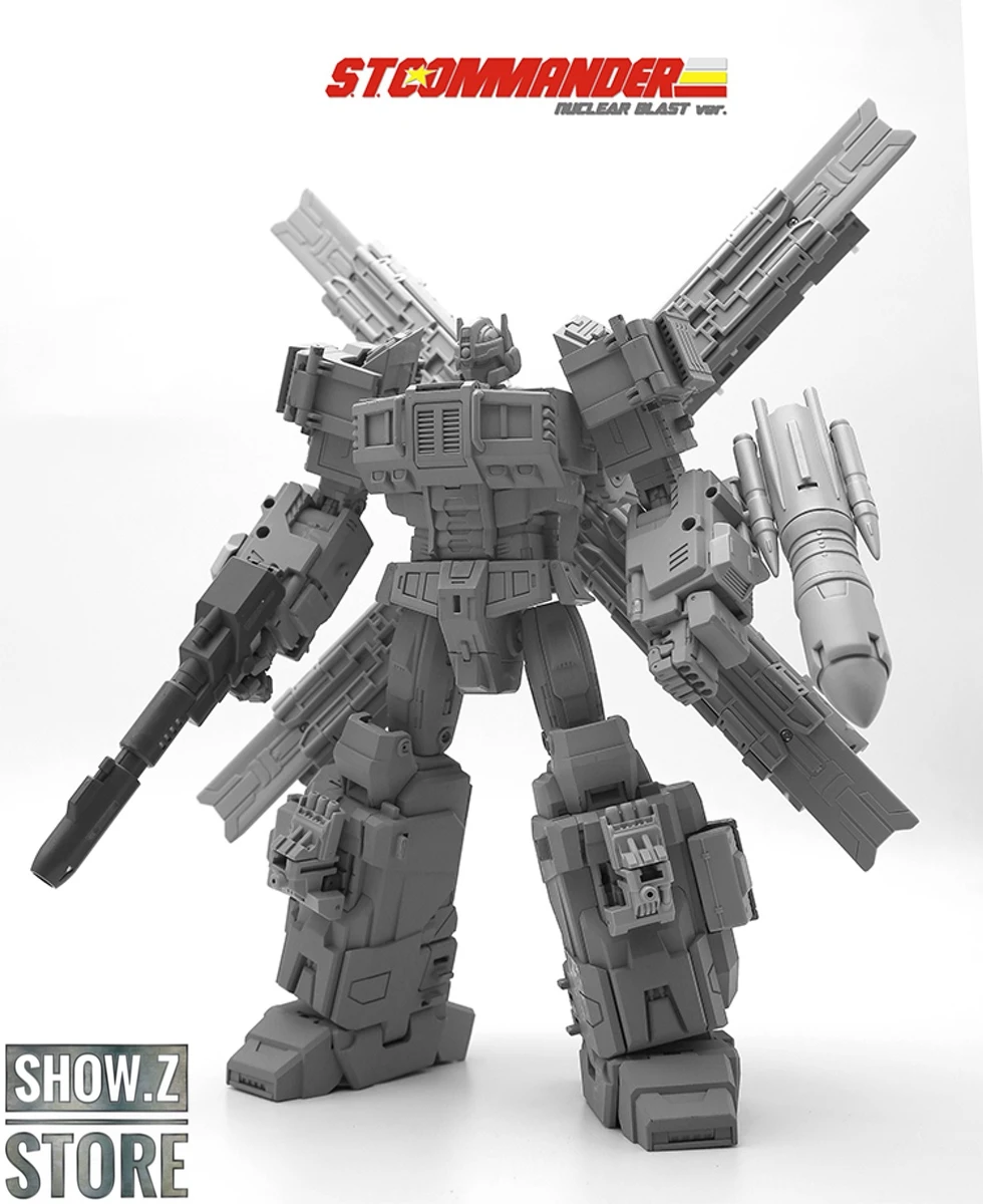 [Show. Z Store] TFC Toys STC-01NB STC01NB Supreme Techtial Commander OP Nuclear Blast версия трансформации фигурки