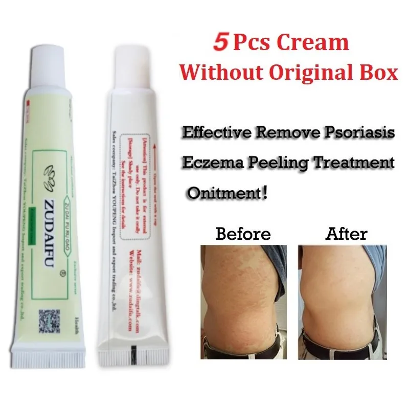 5 шт. ZuDaiFu Dermatitis Eczematoid Eczema мазь крем от псориаза лечение крем от псориаза крем для ухода за кожей оптом
