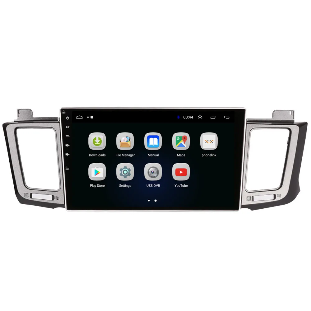 10,1 ”4G LTE Android 8,1 подходит для TOYOTA RAV4 2013 мультимедийный стерео автомобильный dvd-плеер навигация gps радио