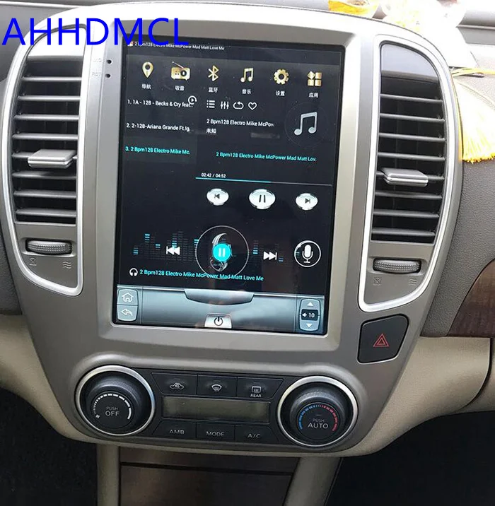 Автомобильный мультимедийный плеер Tesla Style Android стерео GPS для Bluebird Sylphy 2005 2006 20072008