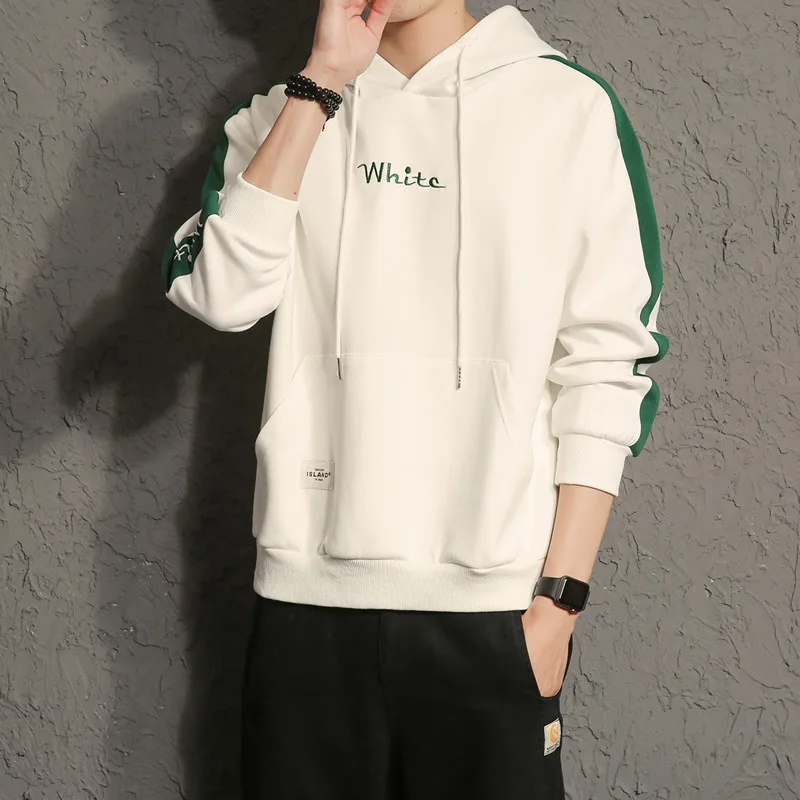

Zogaa Hong Kong Style Men's Hooded 2019 Spring New Hooded Slim Large Size M- 5XL Youth Casual Long-sleeved Comfortable Hoodies