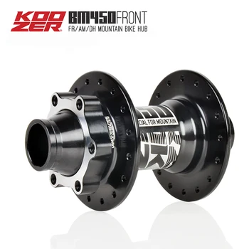 

KOOZER 2019 Latest BM450 32H Holes Bicycle Front Hub 2 sealed bearings Hubs FR / AM / DH MTB Mountain Downhill Bike Hubs 110 * 2