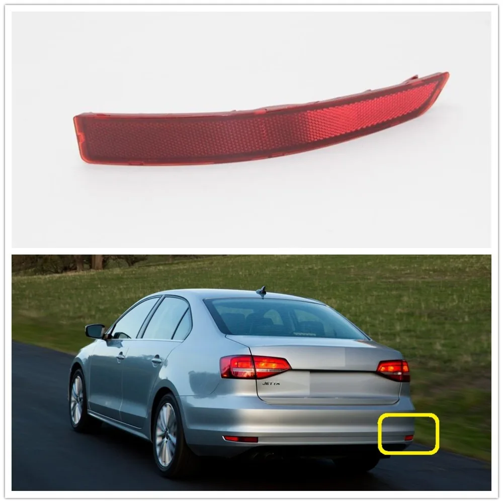 Правая сторона для VW Jetta 2015 2016 2017 2018 автомобильный Стайлинг задний бампер угловой