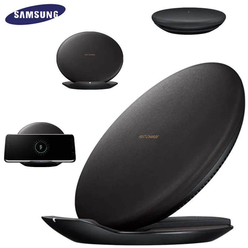 

Samsung Fast Wireless Charger, Original Qi Smart Charging Adapter for Galaxy S8, S9, S10 Plus, Note 9, 10 + iPhone 8 X, XR, XS,