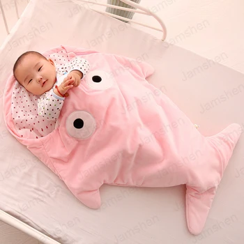 

Cute Cartoon Shark Cartoon Sleeping Bag Baby Winter Toddler Sleeping Bag Warm Baby Blanket Baby Blanket Winter Sleeping Kids