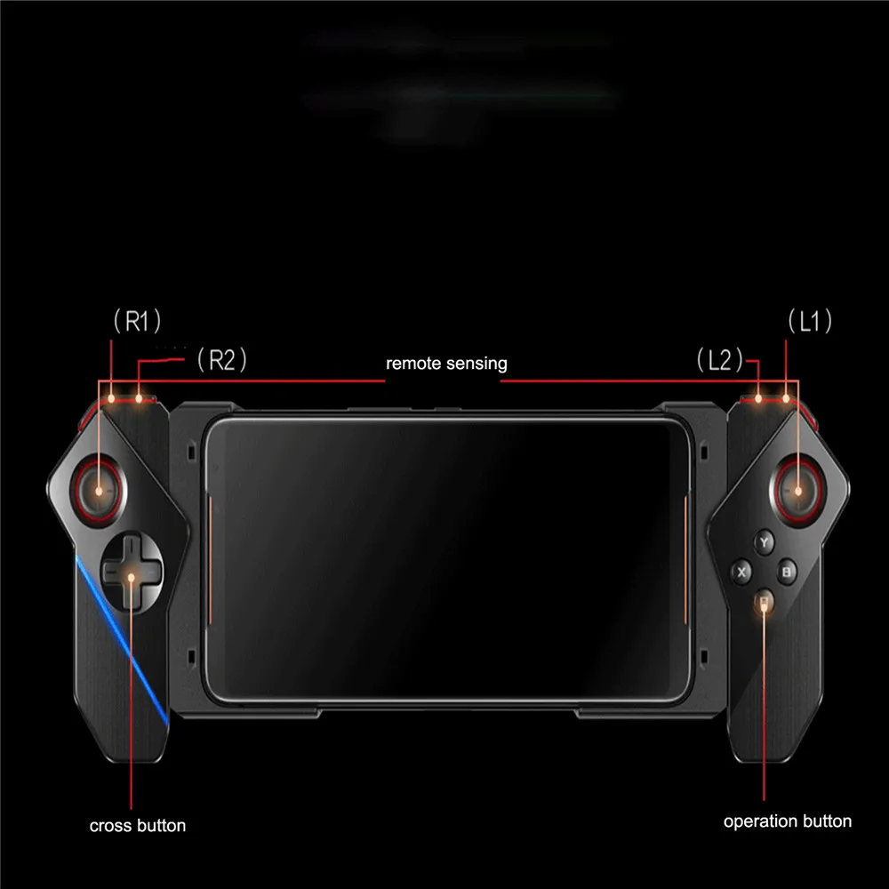 

Dual Handle Game Controller For ASUS ROG Phone 2 / ZS660KL Gaming Phone Dual Control Gamepad for PUBG Mobile Game