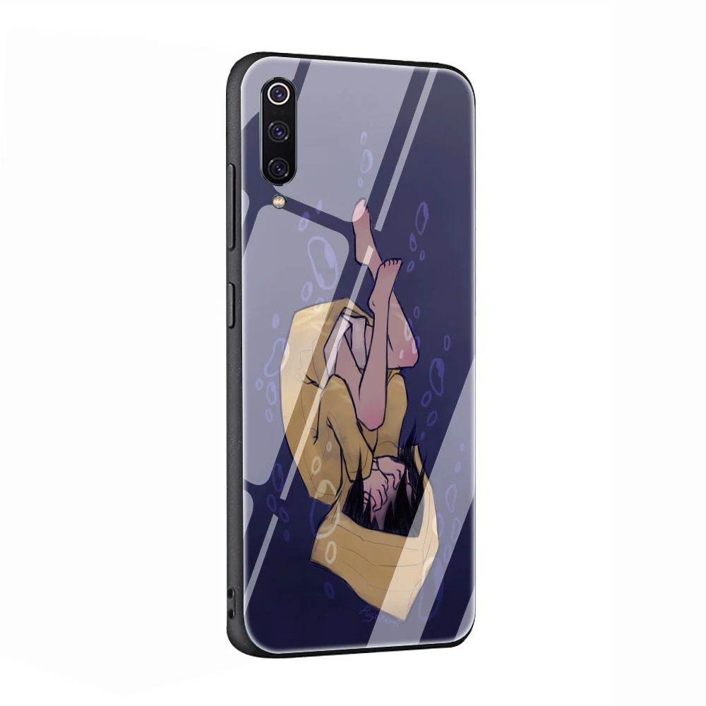 EWAU Little Nightmares Стекло чехол для телефона для Xiao mi 4X 6A Note5 6 7 pro mi 5X6X8 9 A1 A2