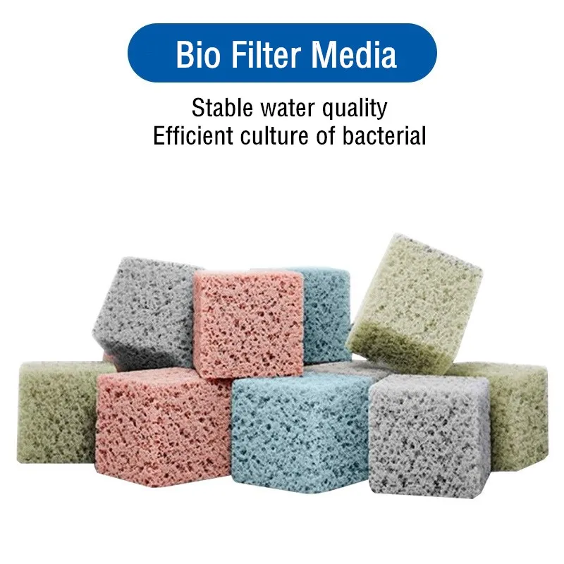 1l 4d Aquarium Bio Filter Media Premium Density Fish Tank Wet Filter