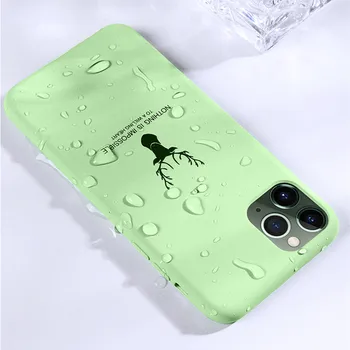 

200pcs/lot Full Cover Phone Case For i11 Pro Max X Xs Xr 7 8 Plus Liquid Silicon Case Shell 6 6S Plus X Capa