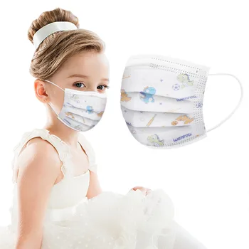 

Children's Cartoon Cloth Face Mask Breathable Face Shield Mouth Mask Washable Windproof Face Shield Reusable mondmaskers