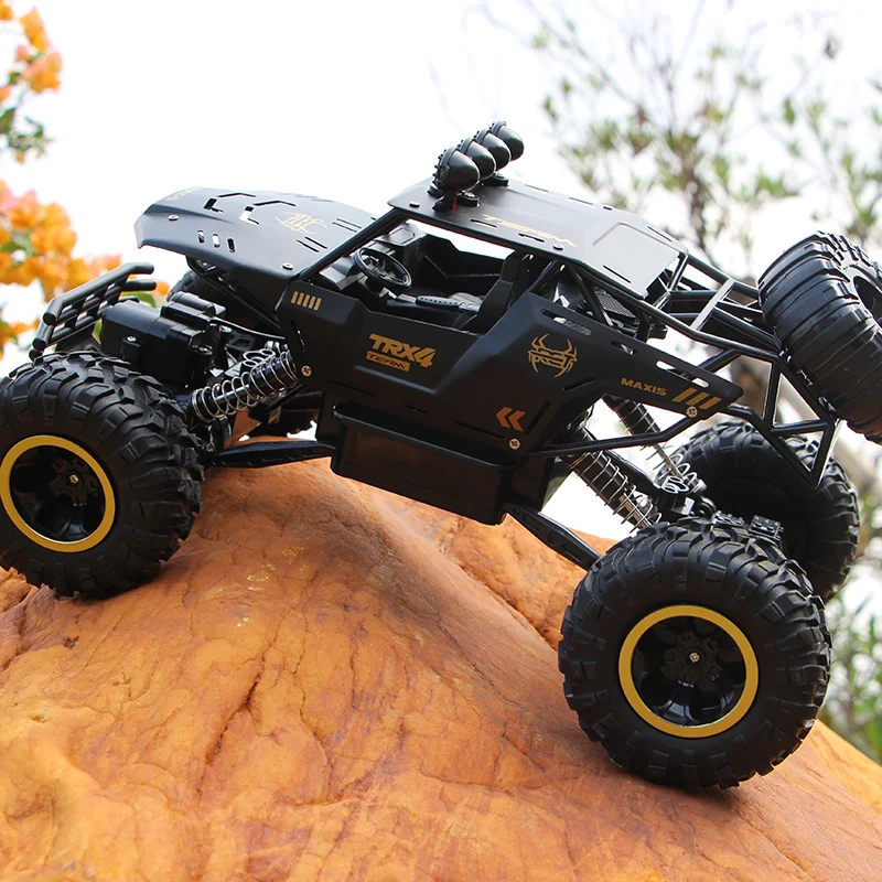 Günstig XYCQ RC Auto 4WD 2,4 GHz klettern Auto 4x4 Doppel Motoren Bigfoot Auto Fernbedienung Modell Off  straße Fahrzeug Spielzeug