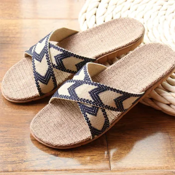 

Women Slippers Female 2020 New Lover Shoes Hemp Ladies Women's Comfortable Beach Woman Fashion Footwear Summer Plus Size