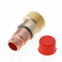 Tig сварки чашка из пирексного стекла Stubby корпус цанги и набор для WP-17/18/26 3/32 сварочный фонарь