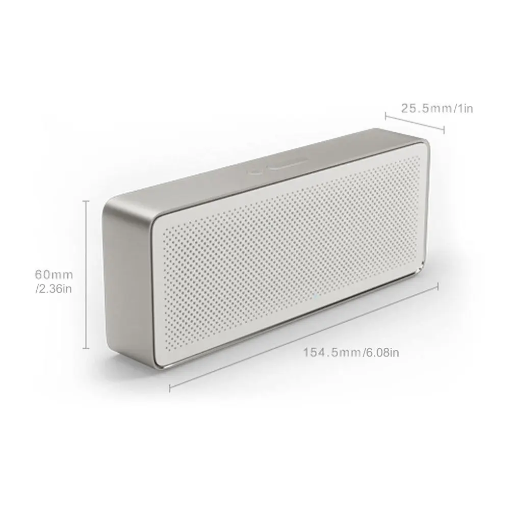 Xiaomi Mi Bluetooth беспроводной динамик квадратная коробка 2 стерео портативный Bluetooth 4,2 HD Высокое качество звука воспроизведения
